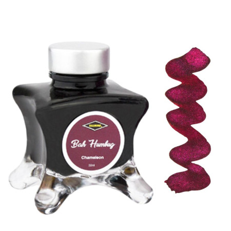 Diamine Inkvent Christmas Ink Bottle 50ml - Bah Humbug